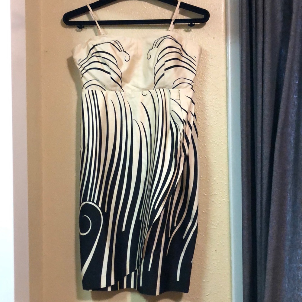 Moulinette Soeurs Art Deco strapless dress
